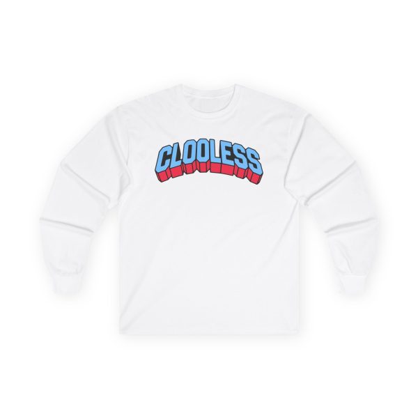 Clooless Block Party Oversized Unisex Ultra Cotton Long Sleeve Tee